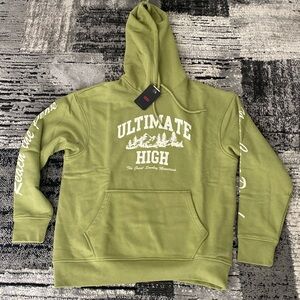 New Men’s Levi’s Ultimate High Mountain Graphic Hoodie Medium